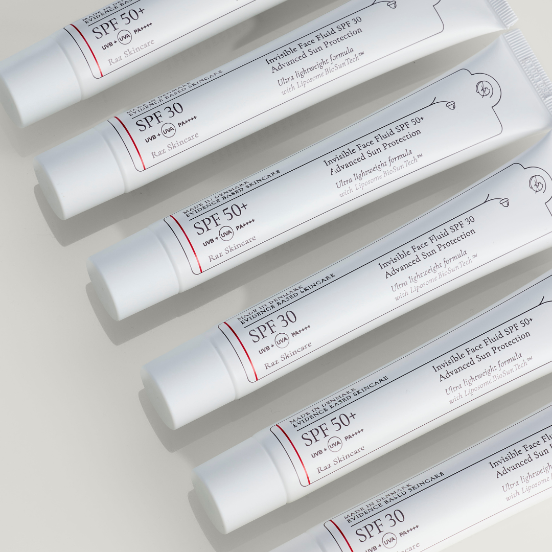 SPF50+ Invisible Face Fluid Solcreme 50ml