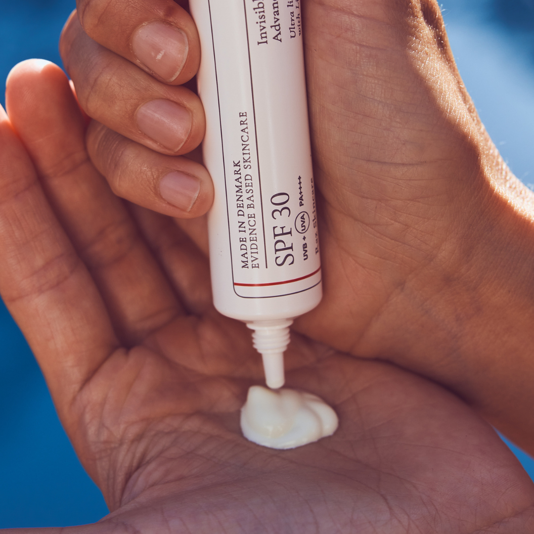SPF30 Invisible Face Fluid Solcreme 50ml