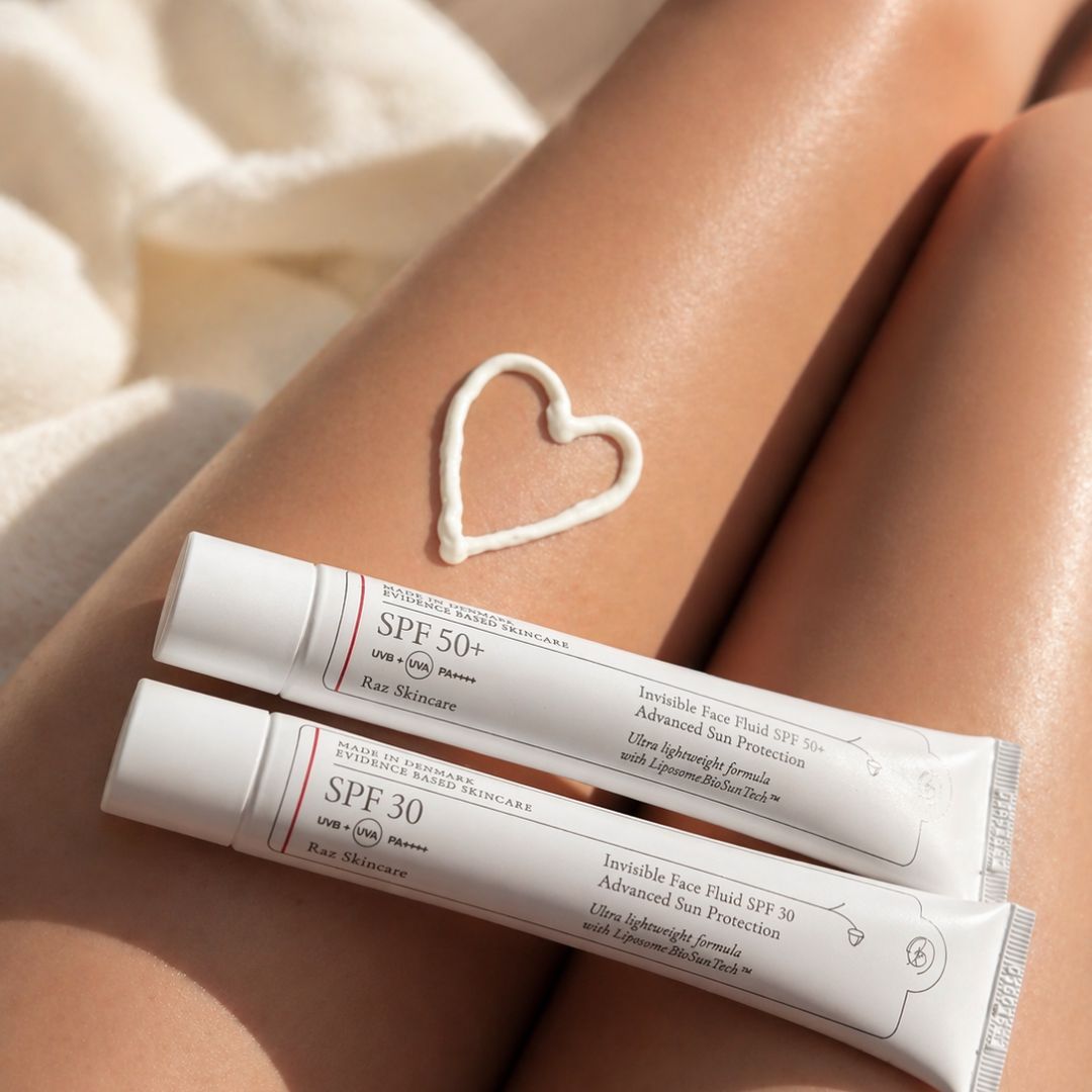 SPF30 Invisible Face Fluid Solcreme 50ml