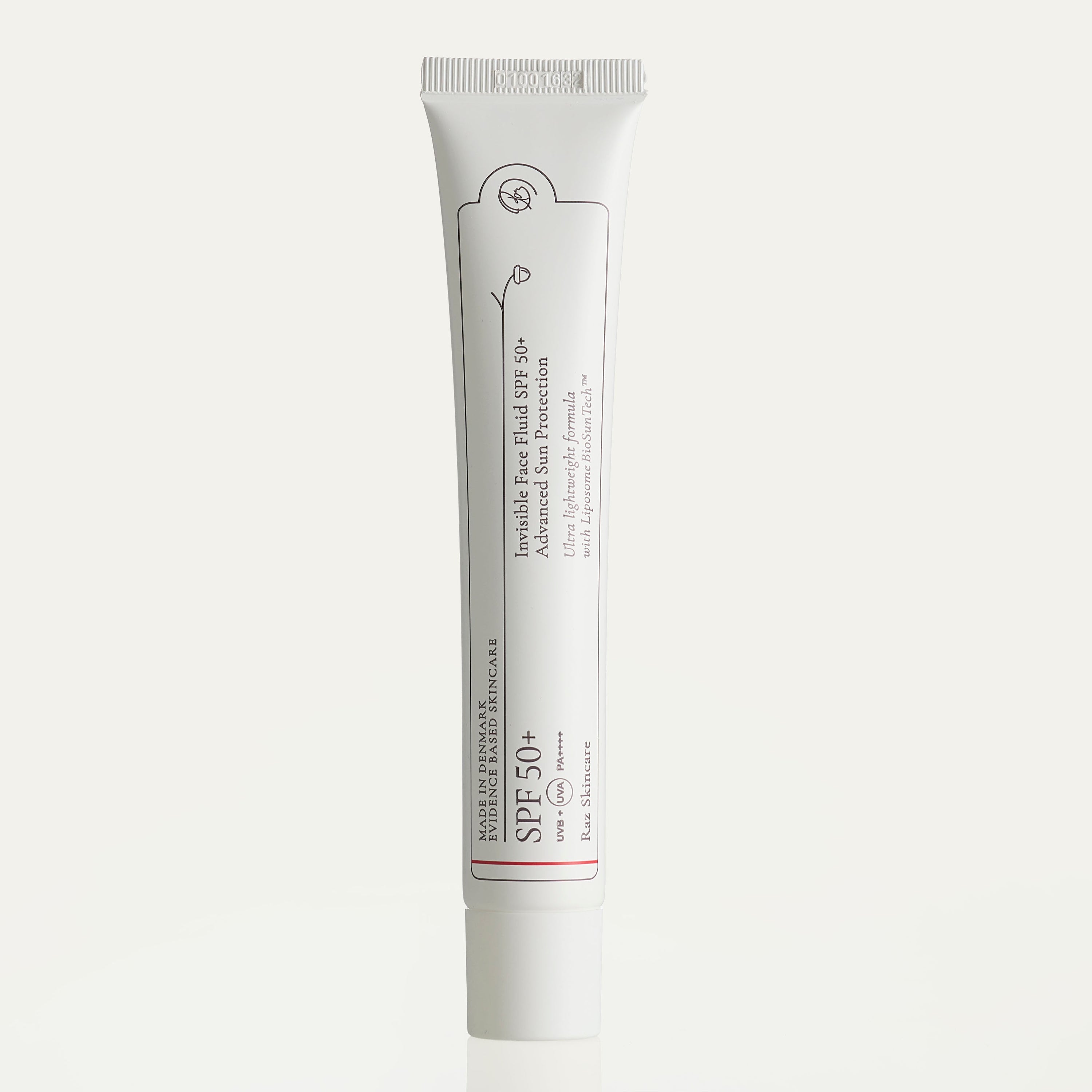SPF50+ Invisible Face Fluid Solcreme 50ml