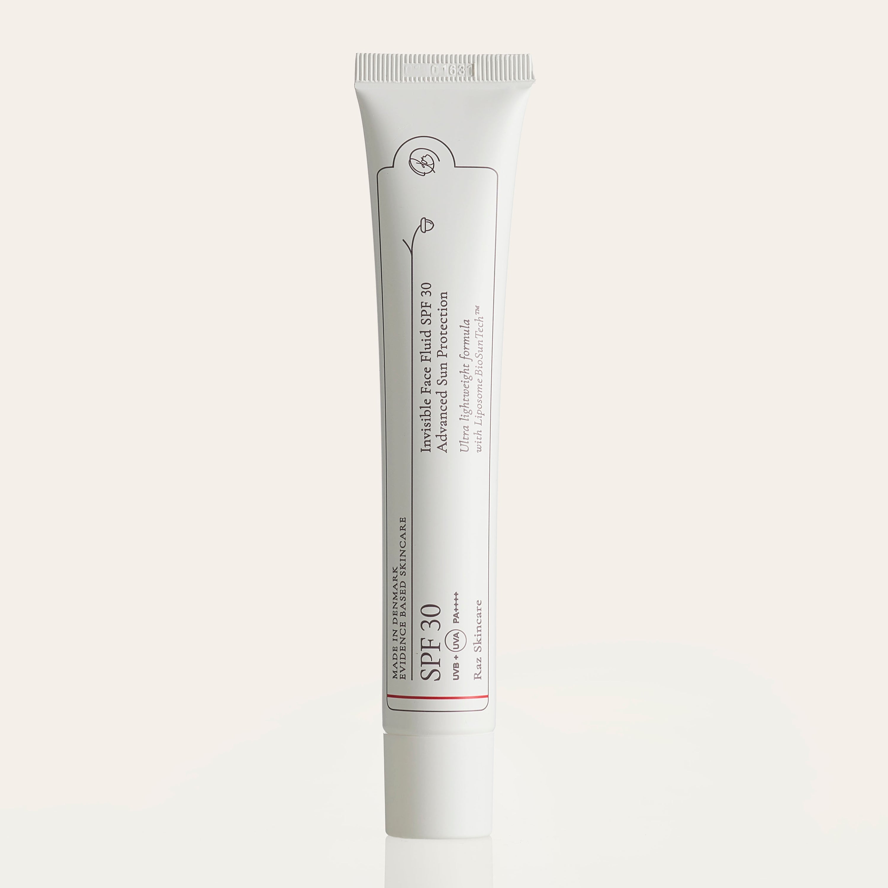SPF30 Invisible Face Fluid Solcreme 50ml