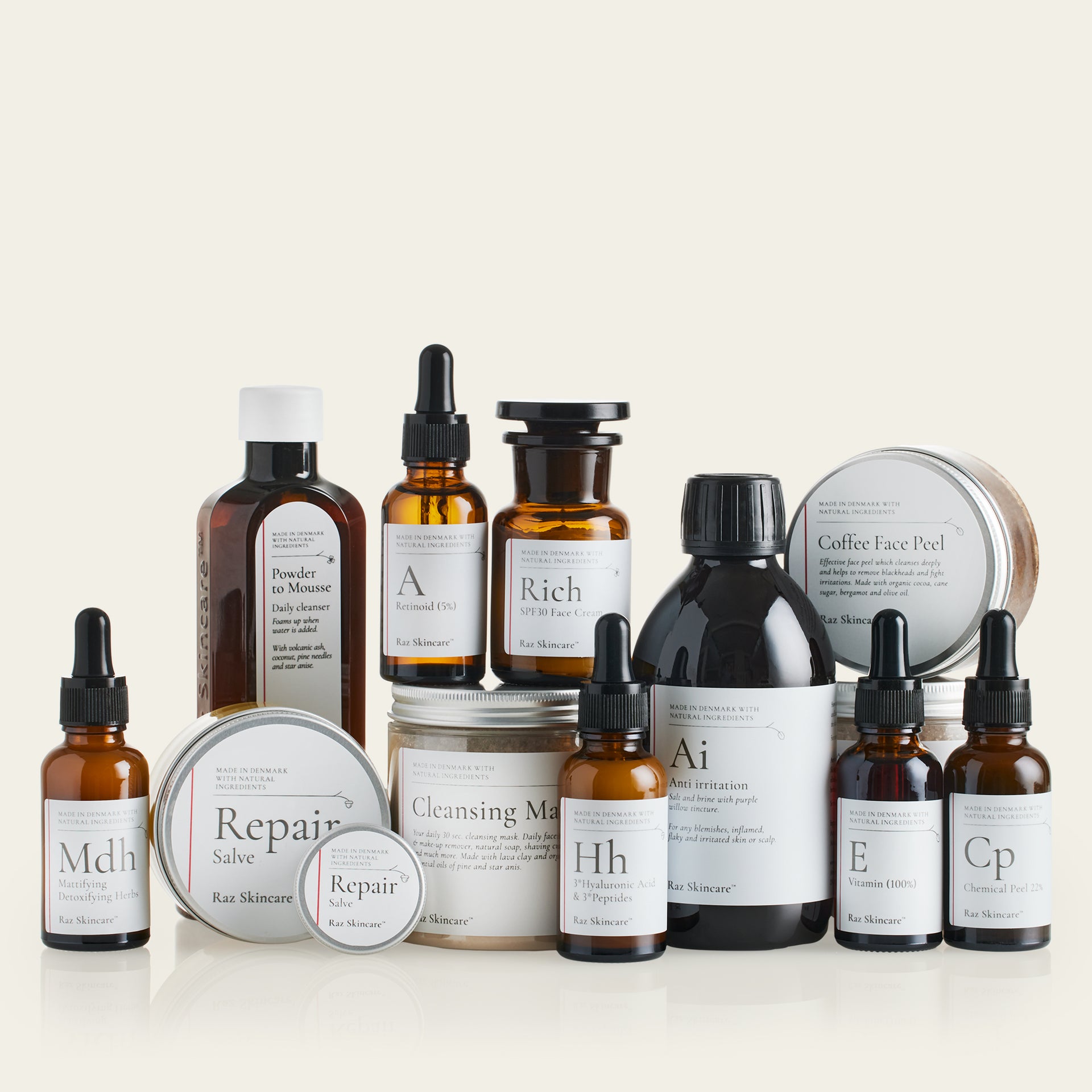 Raz Skincare - Hud & Skincare til den kræsne forbruger