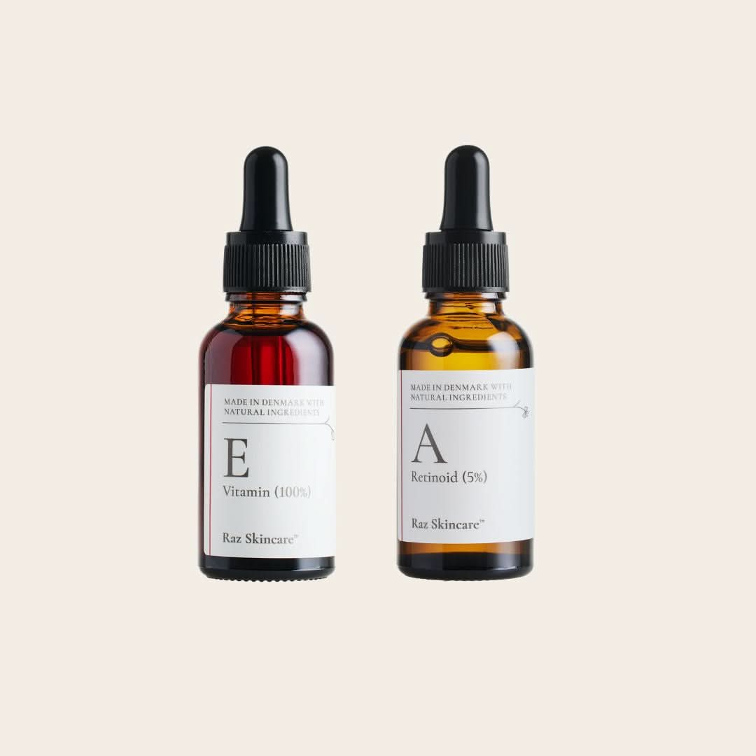 A - retinoid og E - vitamin - Raz Skincare