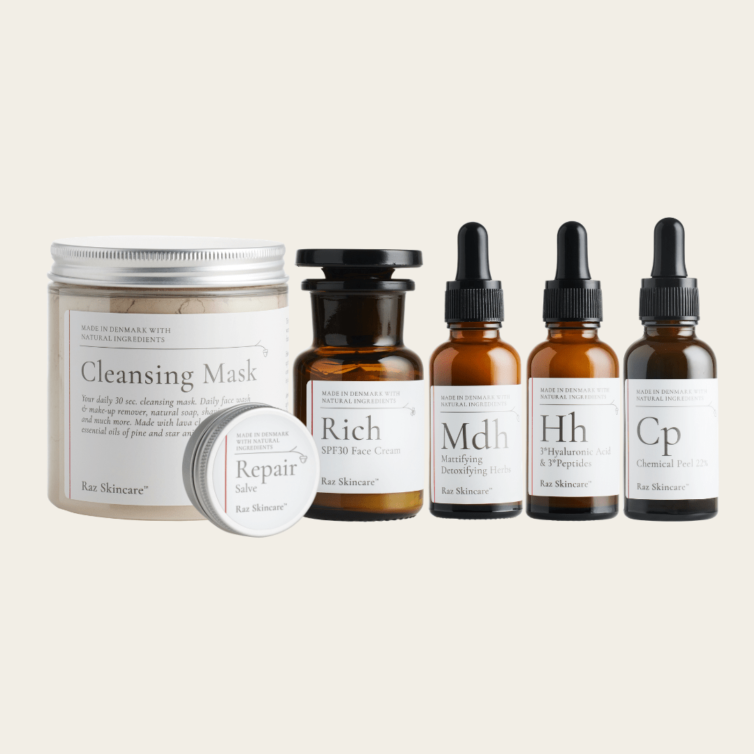 Forstørrede porer - Raz Skincare