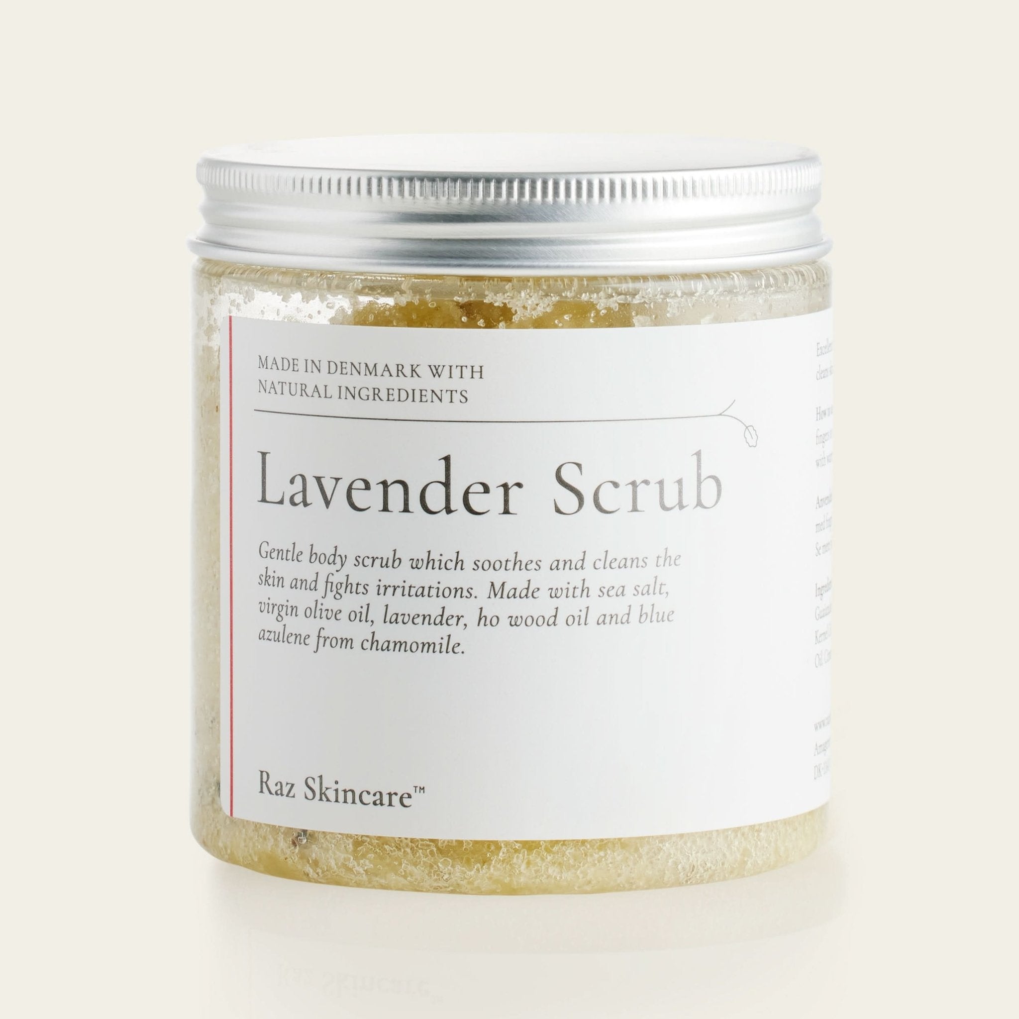Lavender Body Scrub 200g - Raz Skincare
