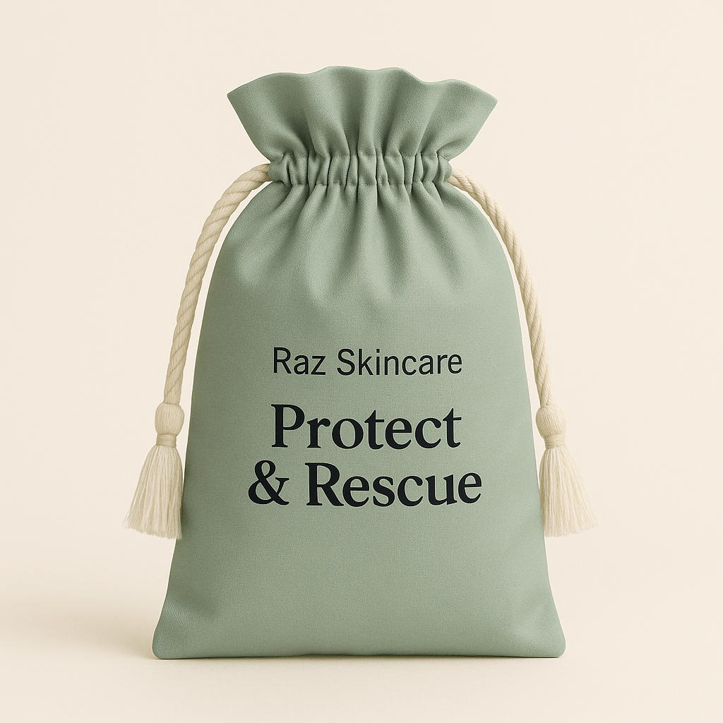 Lykkepose - Protect & Rescue - Raz Skincare