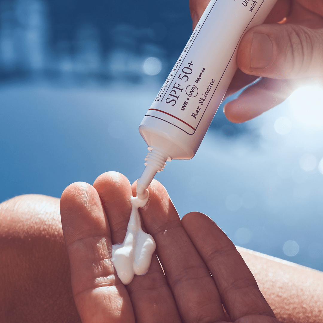 SPF50+ Invisible Face Fluid Solcreme 50ml - Raz Skincare